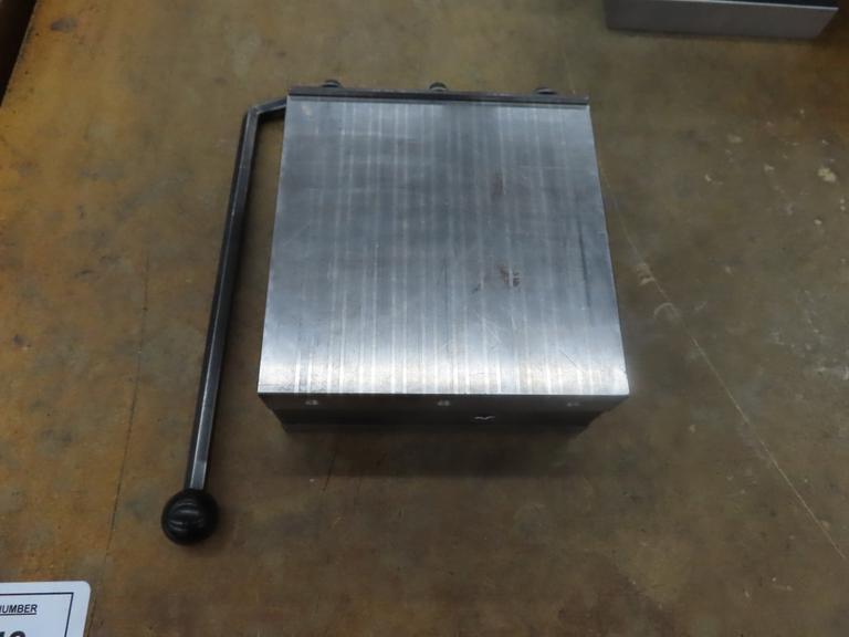 Permanent Magnetic 6" x 6" Chuck w Handle