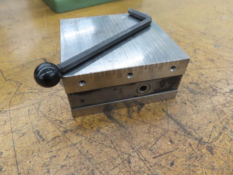 Permanent Magnetic Chuck w Handle 6" x 6"