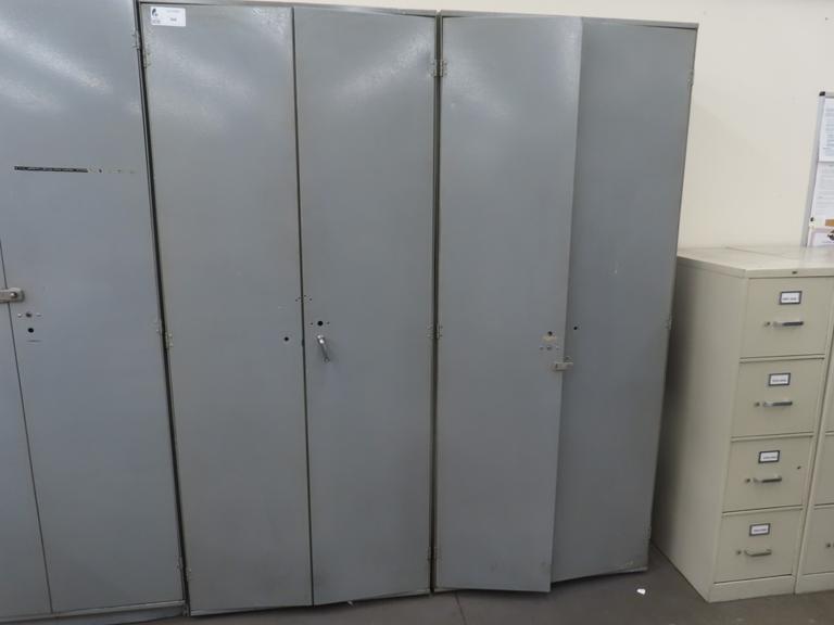 Cabinet 2 Door (2) with Contents