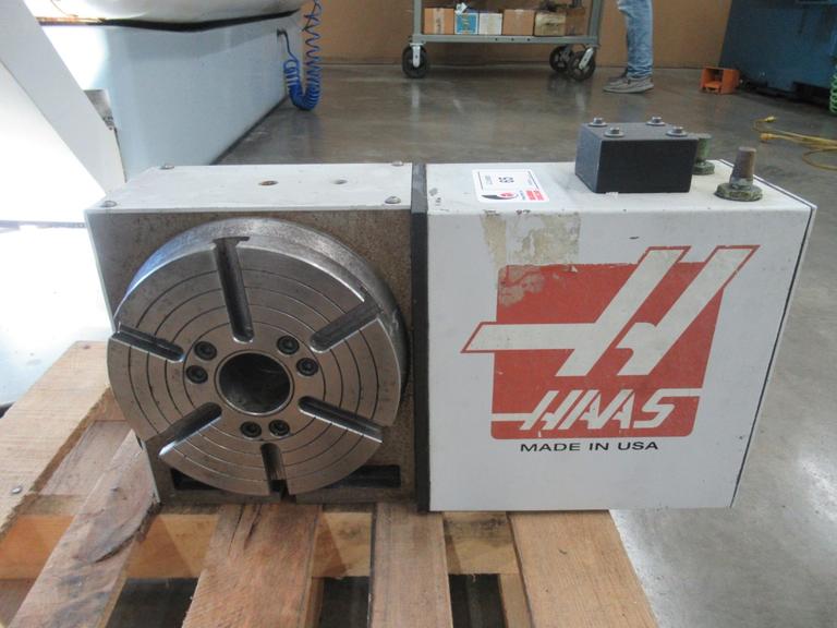 Haas HRT-210 Programmable Rotary Table, 8.25" Platen, Brush Type Drive Motor