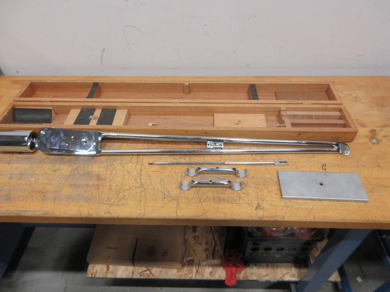 Torqometer TTB 250 Balance Beam Arm 36" to Pivot Point with Mounting Accessories in Wood Case