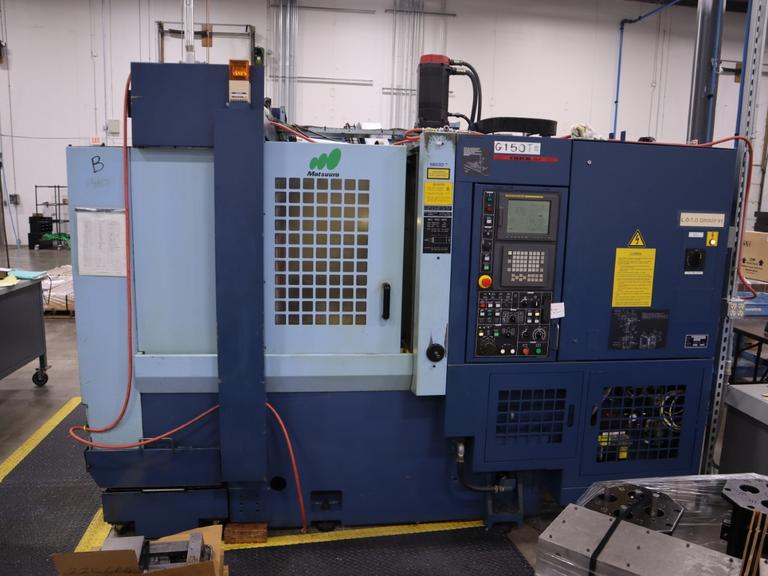 Matsuura ES-450HZ CNC Horizontal Machining Center, Fanuc Series 18i-M Control, 60 Station ATC, TSC, Tool Detection