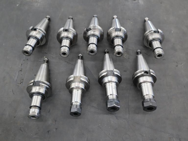 CT40 Taper Tool Holders: (6) Nikken SK-10, (2) Rego Fix ER20, (1) Rego Fix ER16 Collet Holders