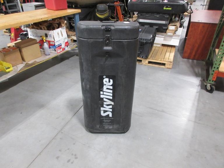 Arrive Skyline Plastic Rolling Case for Displays, with Lockable Latches and Carry Handles