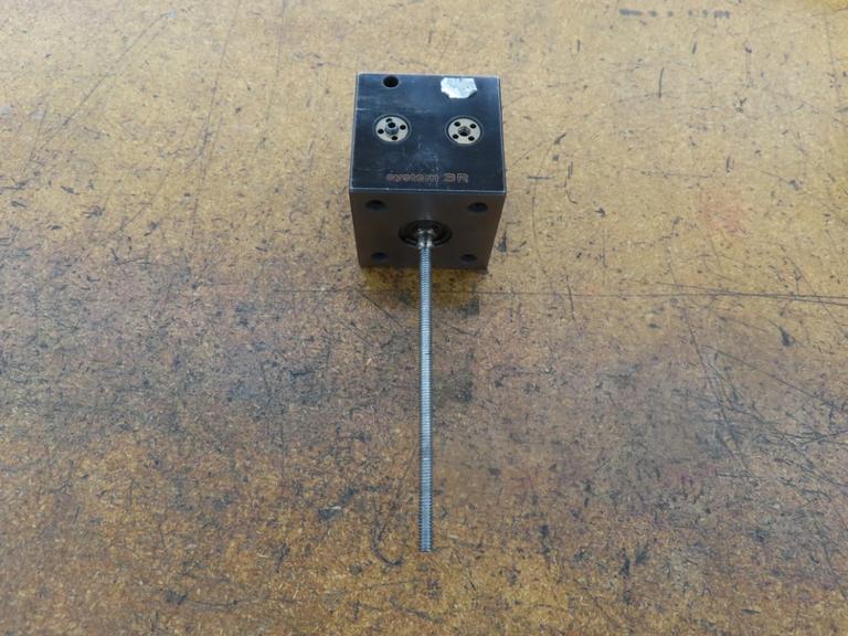 System 3R MiniBlock w Threaded Drawbar