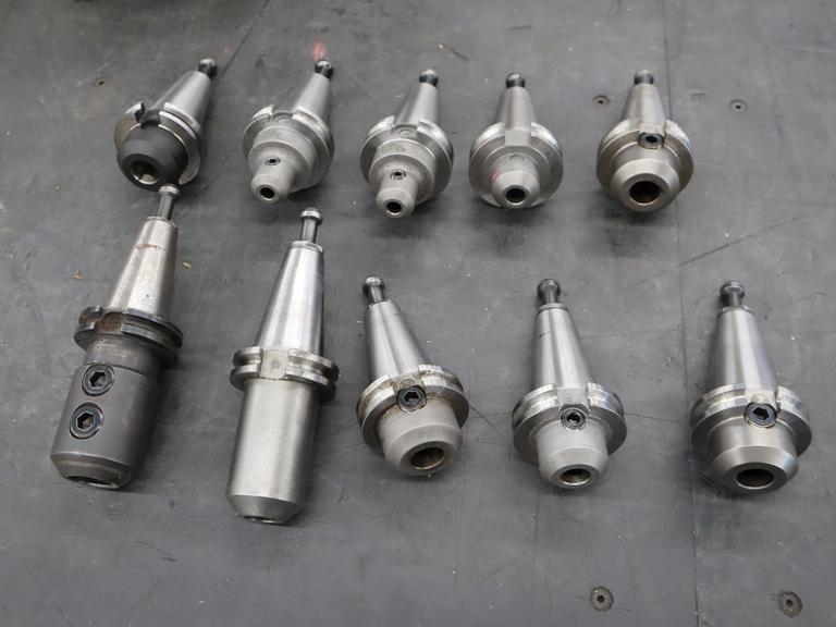 CT40 Taper Tool Holders: (10) End Mill Holders