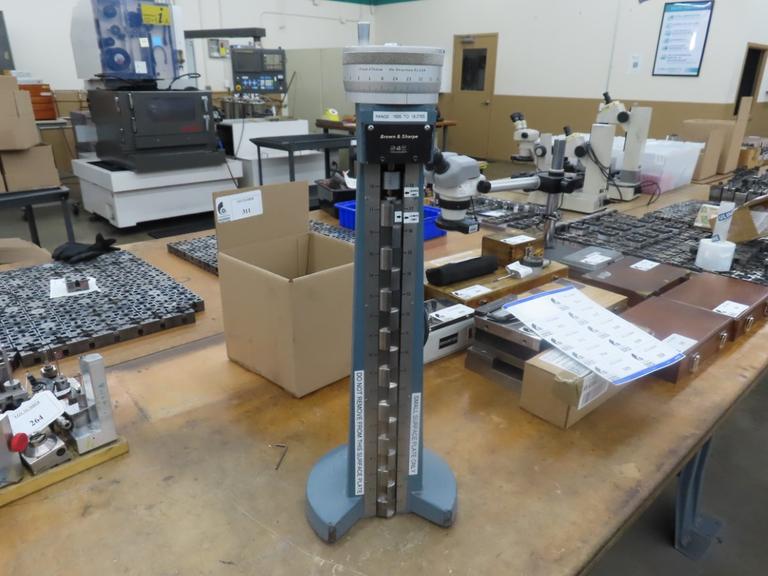 Brown & Sharpe 18" Height Gauge Range .1605 - 18.2765"