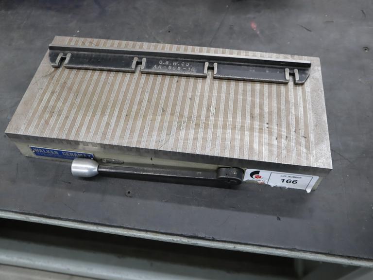 Walker Ceramax 8" x 18" Permanent Magnetic Chuck