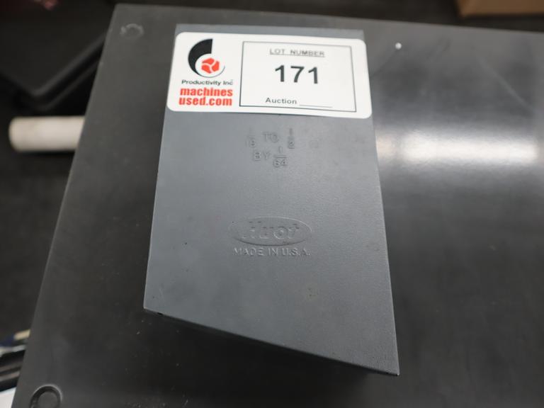 Huot Drill Index, Fractional: 1/16" - 1/2" in 1/64"