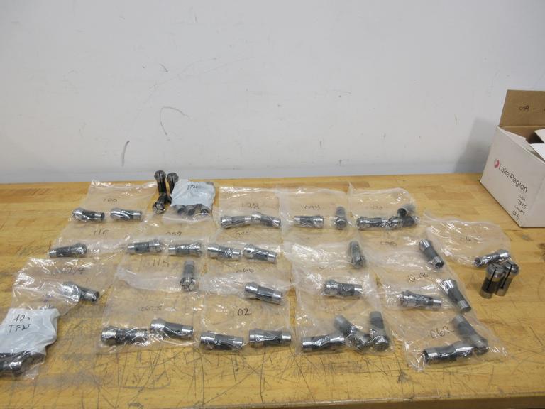 Citizen L20's TF25 Collets, Assorted Sizes .059 - .1562 (48 Pcs)