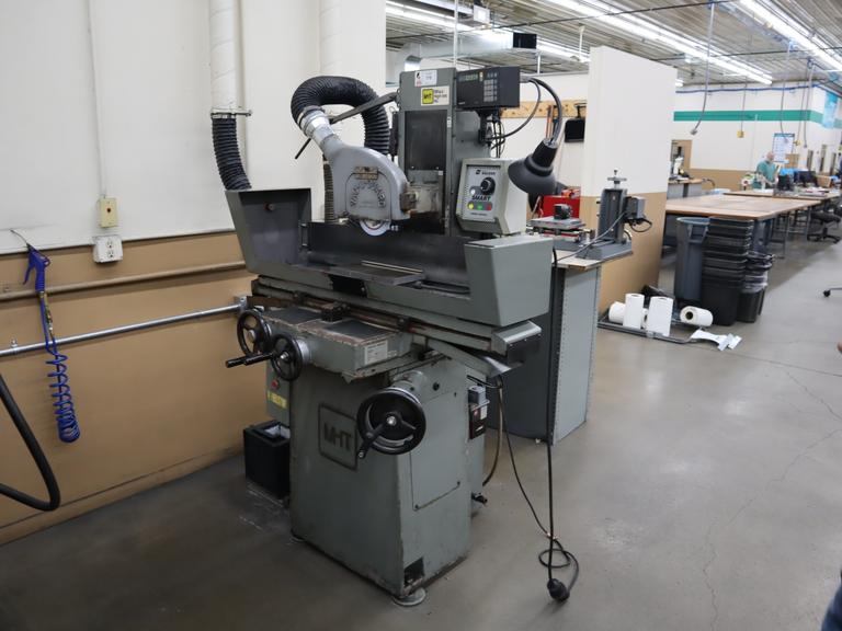 Mitsui High-Tech MSG-200MH Hand Feed Surface Grinder, 6"x12" ElectroMagnetic Chuck, Sony 1-Axis DRO, Vac-U-Guard, Coolant