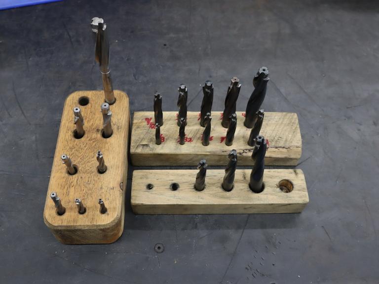 Core Drills, Assorted w Dividers