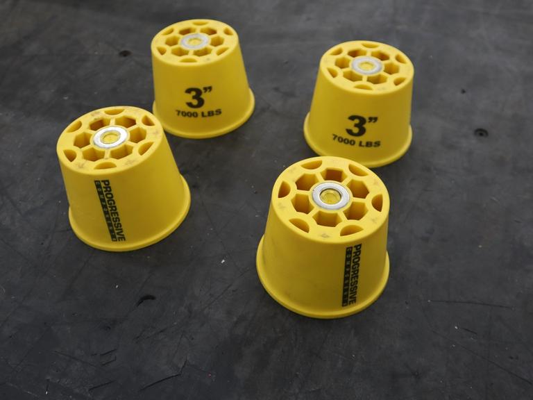 Progressive Components Rhino 500, 7,000# Capacity Mold Riser Supports, 3" High (4)