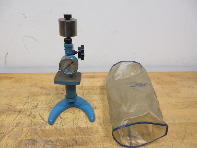 Shore Instrument and Manufacturing Co., Bench Top Durometer Type A, ASTM D2240, Graduations for 0-100 Durometer