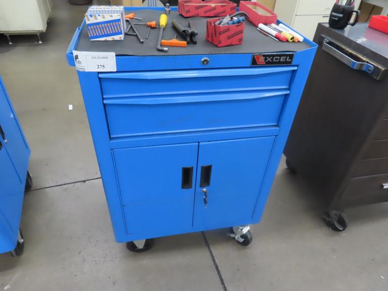 Excel 2 Drawer, 2 Door Cabinet w Contents