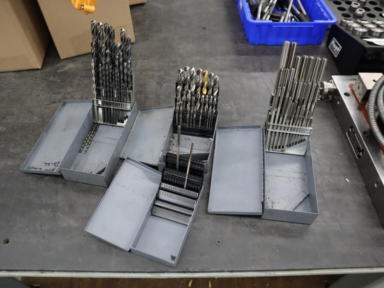 (2) Huot Drill Indexes and (2) Reamer Indexes