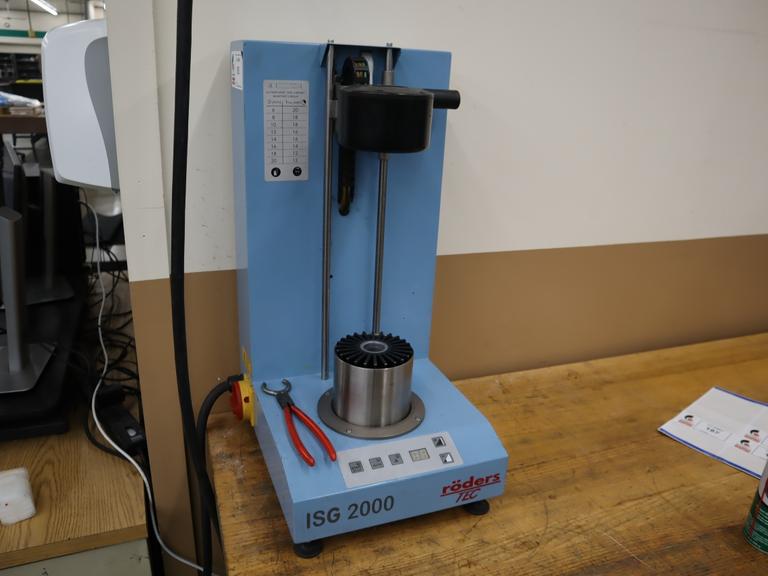 Roders ISG 2000 Heat Shrink Tool Setter, Single Station with HSK 40 Tool Sleeve