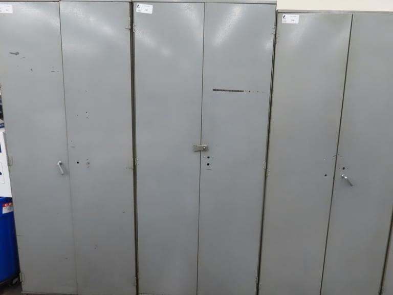 Cabinet 2 Door w Contents of Assorted Shop Supplies