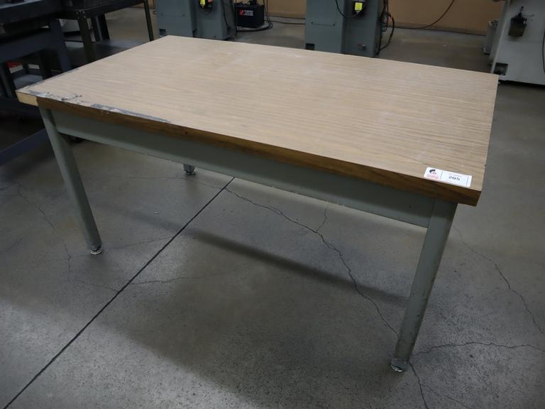 Formica Top Shop Table