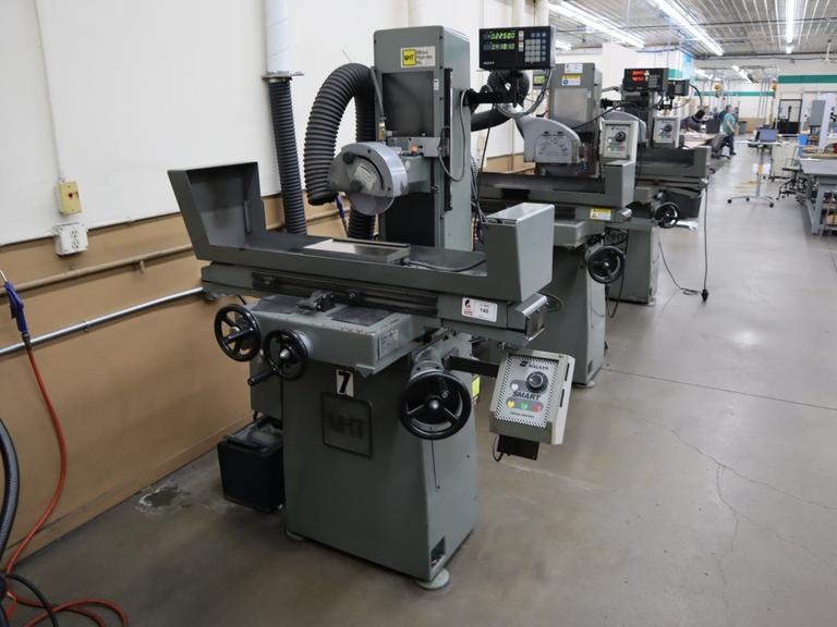 Mitsui High Tec MSG-200MH 6"x12" Hand Feed Surface Grinder, Sony 2-Axis DRO, EM Chuck, Coolant