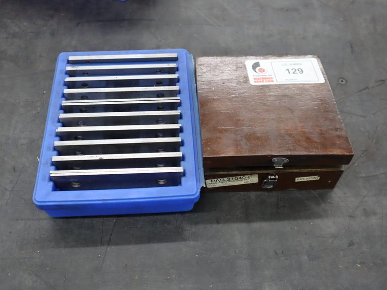 Vise Parallels (2) Sets for 6' Machine Vises