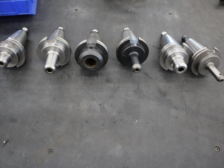CT50 Taper Tool Holders: (6) End Mill Holders