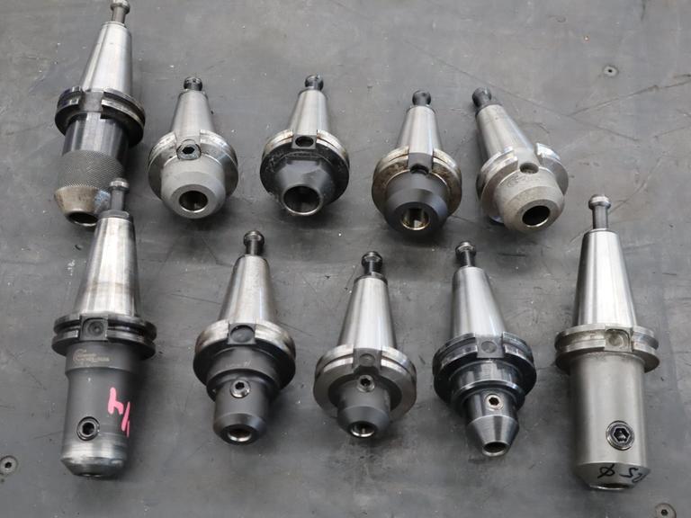 CT40 Taper Tool Holders: (10) End Mill Holders