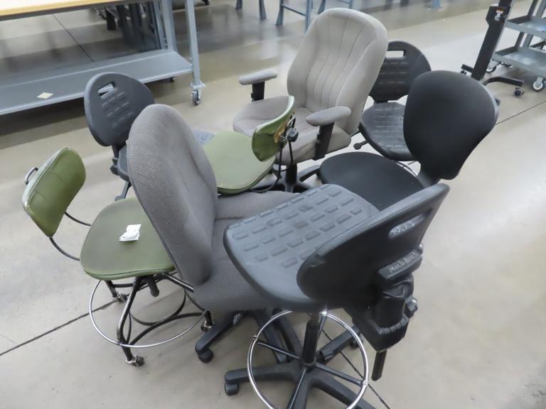 Office And Shop Chairs Approx. 8 On Casters