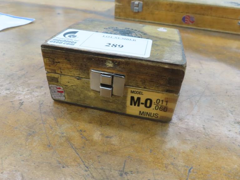 Meyer Plug M-0 .011-.060 Gauge Set 