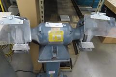 Baldor 7307 6" Double End Pedestal Grinder, 1/2 HP, Tilting Table and Eye Shields
