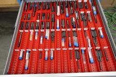 Lista HD Tool Cabinet - 11 Drawer - LOADED with Cutting Tools - A LOT OF CARBIDE