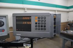 Okamoto Linear 6.18 Hand Feed Surface Grinder, 6"x18", Heidenhain 2-Axis DRO, EM Chuck, Vac-U-Guard, Coolant