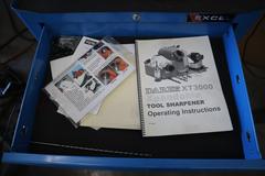 Darex XT3000 Expandable Tool Sharpener with Drawered Cabinet Base, Dust Collector