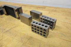 Precision Ground Setup Blocks & Gauges, 1-2-3 Blocks, Magnetic & Standard V Block, Sine Bar 6"x3", 1" Gauge Ring Set