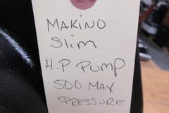 Brinkman Pumps BFS232/30+448, Makino Slim HP Through Spindle Coolant Pump, 500 PSI Max, ***Appears New***