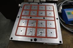 Tecnomagnete Electronic Magnetic Workholding Chuck with Control and Magnetic Blocks, 14" x 16" Base