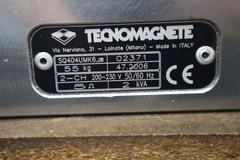 Tecnomagnete Electronic Magnetic Workholding Chuck with Control and Magnetic Blocks, 14" x 16" Base