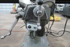Bridgeport Series I-2HP Vertical Knee Mill, 2-Axis DRO, 9" x 48" Table, Power Table Feed