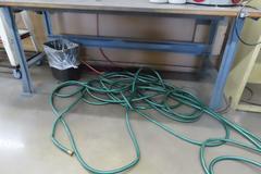 Work Bench w Metal Frame w No Contents