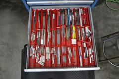 Lista HD Tool Cabinet - 11 Drawer - LOADED with Cutting Tools - A LOT OF CARBIDE