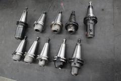 CT40 Taper Tool Holders: (10) End Mill Holders