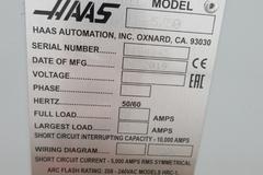 Haas VF-5/50 CNC Vertical Machining Center, Haas NextGen CNC Control, 4th Axis, TSC, Probing, HSM, 30 ATC