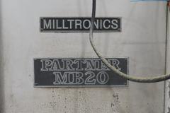 Milltronics MB20-A CNC Vertical Machining Center, Centurion 6 CNC Control, 40"x20"x24" Travels, 40 Taper