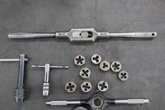 Hand Die Set with Wrench and Dies
