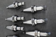 CT40 Taper Tool Holders: (6) Nikken SK-10, (2) Rego Fix ER20, (1) Rego Fix ER16 Collet Holders