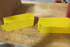 Plastic Stacking Bins 11" x 3.5" x 3.5", Approx 100+