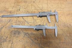 Mitutoyo (2pcs) ABSOLUTE Digimatic, (1) 6" Digital Caliper and (1) 12" Digital Caliper