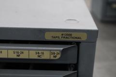Huot Drill Index, Fractional Taps - 3 Drawer