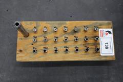 DA200 Collets with 3/4" Shank Holder, Divider Board