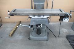 Bridgeport Series I-2HP Vertical Knee Mill, Sony Millman 2-Axis DRO, 9"x 48" Table, X-Axis Power Feed, Power Quill Feed, Chrome Ways